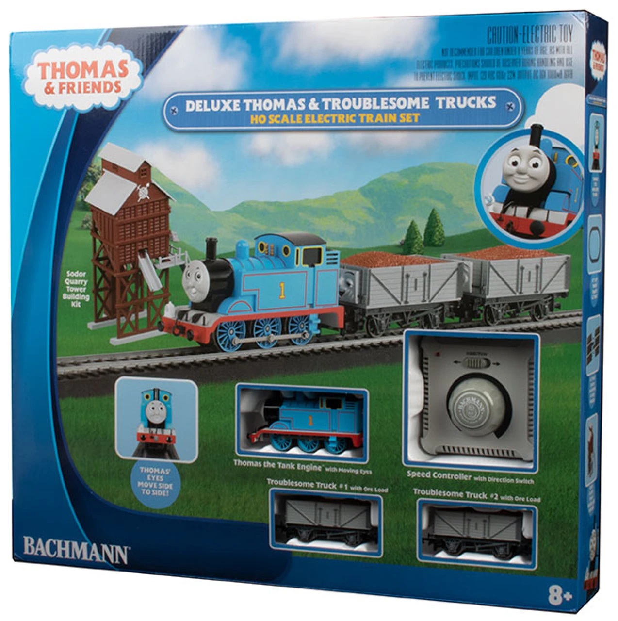 Bachmann 00760 HO Deluxe Thomas & The Troublesome Trucks Set 2 Bachmann 00760 HO Deluxe Thomas & The Troublesome Trucks Set - Image 2