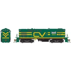 Rapido 31558 HO Central Vermont Green W/Noodle RS-11 Diesel Locomotive #3604