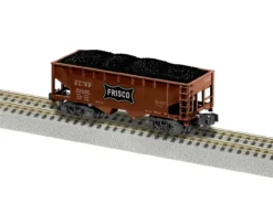 Lionel 2119272 S Scale Frisco 2-Bay Hopper #91645