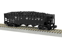 Lionel 2219304 S Scale Rio Grande 3 Bay Hopper #17819