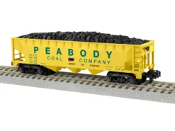 Lionel 2219323 S Scale Peabody Coal 3 Bay Hopper #6943