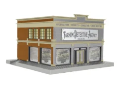Lionel 2229160 O Scale Private Investigation Building Plug-Expand-Play