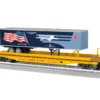 Lionel 2326040 O Scale Union Pacific Missouri Pacific Heritage TOFC Flatcar