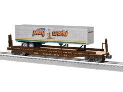 Lionel 2326420 O Scale Lionel 50' Flatcar W/ Trailer
