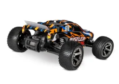 Traxxas Rustler VXL Brushless 1/10 RTR Stadium Truck W/ TQi 2.4GHz Radio And TSM, Magnum 272R Transmission (Orange) -Rc Toys & Trains 37076 74 RUSTLER VXL 3Qtr Rear ORNG 11207.1649437814