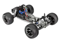 Traxxas Rustler VXL Brushless 1/10 RTR Stadium Truck W/ TQi 2.4GHz Radio And TSM, Magnum 272R Transmission (Orange) -Rc Toys & Trains 37076 74 Rustler VXL Chassis 3QTR 10397.1649437715