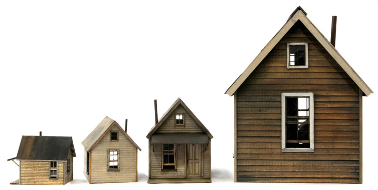 Banta Modelworks 2078 HO Scale Miner's Cabin Laser Cut Kit 1 Banta Modelworks 2078 HO Scale Miner's Cabin Laser Cut Kit