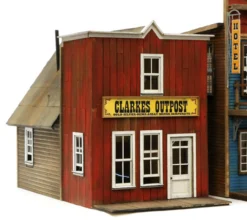 Banta Modelworks 2121 HO Scale Clarkes Outpost Laser Cut