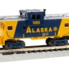 Bachmann Trains 70769 N Scale Alaska Railroad 36' Wide-Vision Caboose
