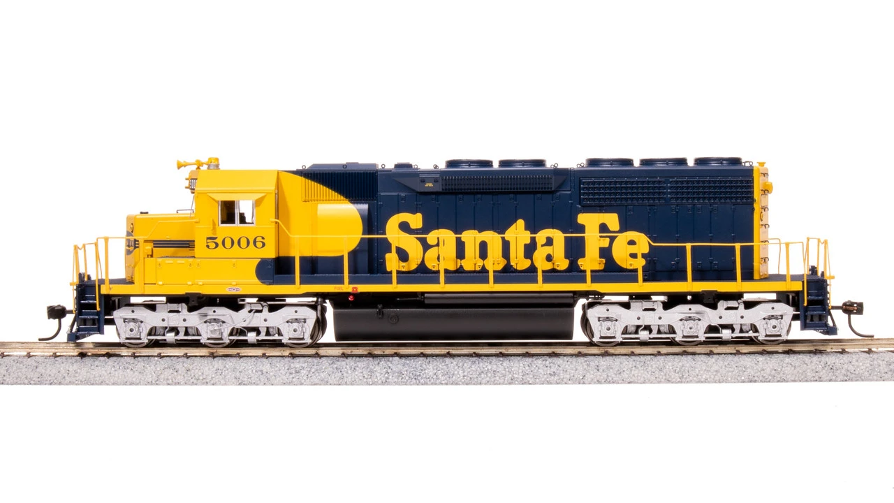 Broadway 9031 HO Scale ATSF EMD SD40 Blue/Yellow Warbonnet No-Sound #5010 5 Broadway 9031 HO Scale ATSF EMD SD40 Blue/Yellow Warbonnet No-Sound #5010 - Image 5