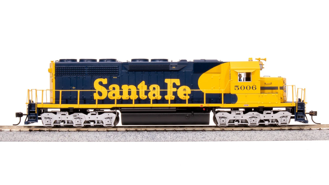 Broadway 9031 HO Scale ATSF EMD SD40 Blue/Yellow Warbonnet No-Sound #5010 3 Broadway 9031 HO Scale ATSF EMD SD40 Blue/Yellow Warbonnet No-Sound #5010 - Image 3