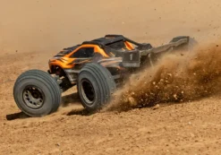 Traxxas XRT 8S Brushless Electric Race Truck, Orange 27 Traxxas XRT 8S Brushless Electric Race Truck, Orange -Rc Toys & Trains 78086 4 XRT ORANGE Rear Dirt 8192 19503.1667160645