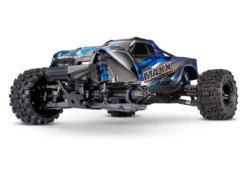 Traxxas Maxx With Widemaxx 1/10 4wd Brushless Electric Monster Truck W/ TQi 2.4GHz Radio System, Green -Rc Toys & Trains 89086 4 Maxx 3qtr Front Ghosted 15803.1639841270