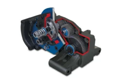 Traxxas Rustler VXL Brushless 1/10 RTR Stadium Truck W/ TQi 2.4GHz Radio And TSM, Magnum 272R Transmission (Orange) -Rc Toys & Trains 9495 Magnum 272R Transmission Cutaway w Wheelibar Mount 97250.1649437715