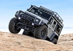 Traxxas TRX-4M 1/18 Scale Land Rover Defender RTR, Silver -Rc Toys & Trains 97054 1 defender action silver 9820 10408.1663081963