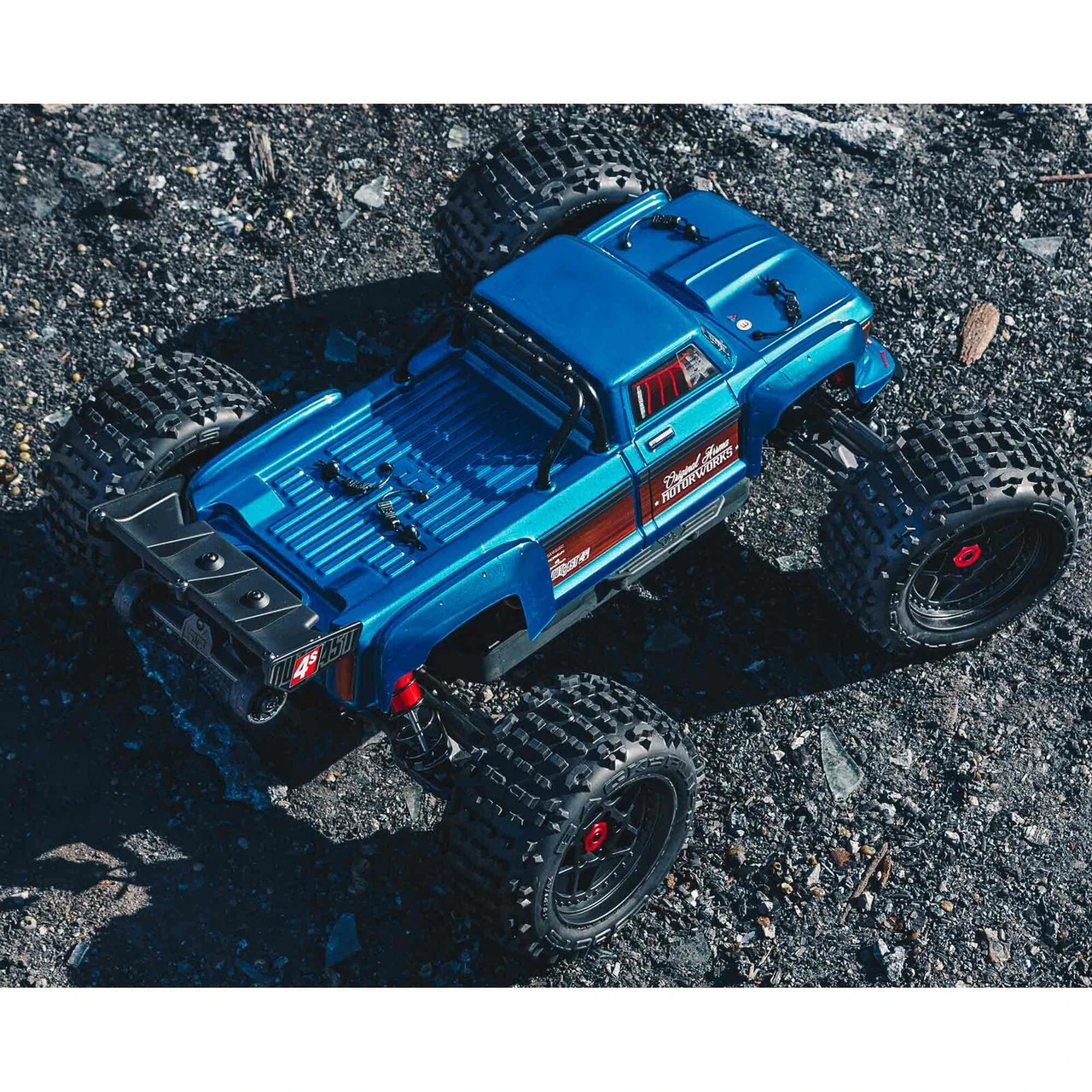 Arrma OUTCAST 4X4 4S V2 BLX Stunt Truck RTR, Blue 5 Arrma OUTCAST 4X4 4S V2 BLX Stunt Truck RTR, Blue - Image 5