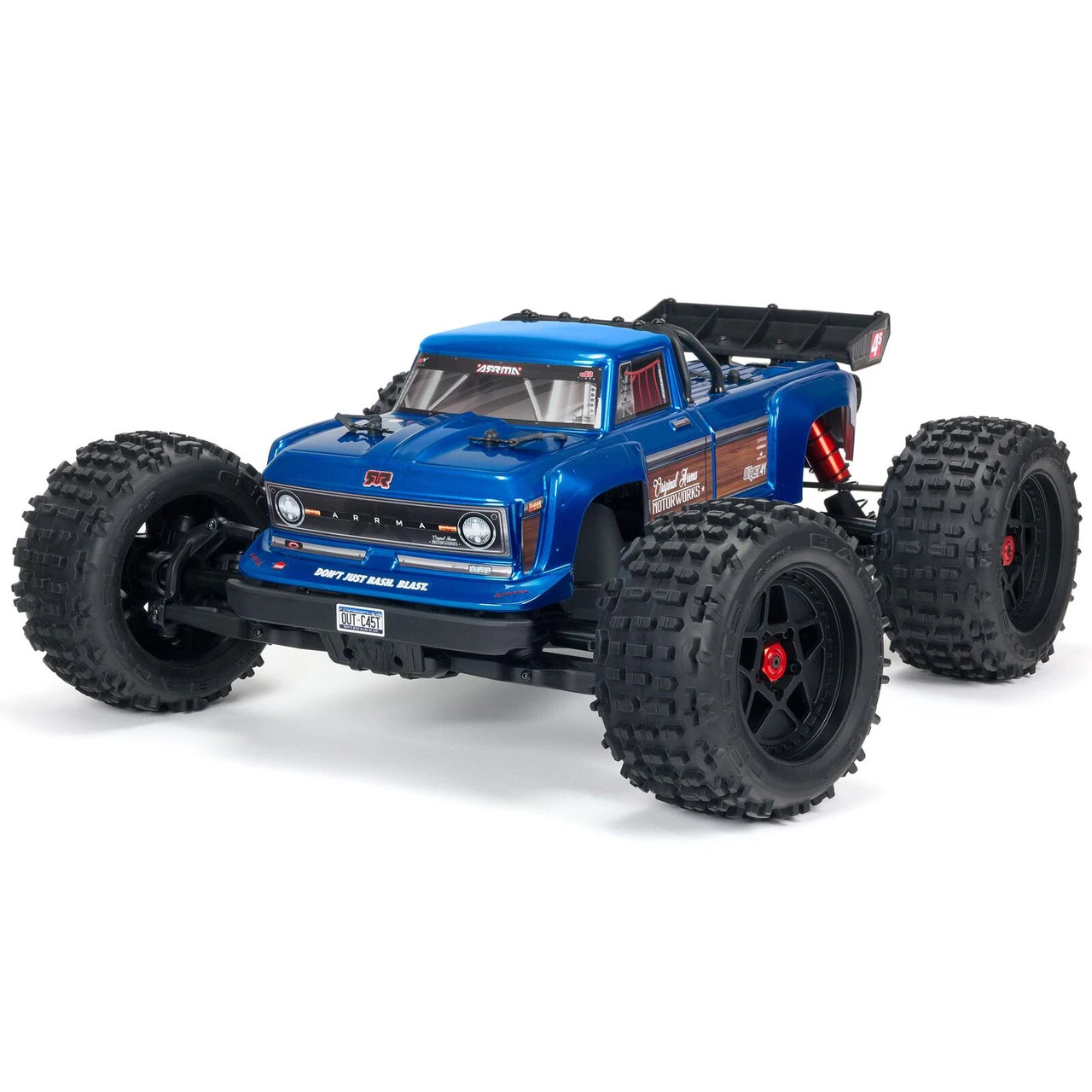 Arrma OUTCAST 4X4 4S V2 BLX Stunt Truck RTR, Blue 1 Arrma OUTCAST 4X4 4S V2 BLX Stunt Truck RTR, Blue