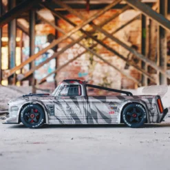 Arrma Infraction V2 6S BLX Brushless 1/7 RTR Electric 4WD Street Bash Truck, Silver W/DX3 2.4GHz Radio, Smart ESC And AVC -Rc Toys & Trains ARA7615V2T2 10 36414.1598367217