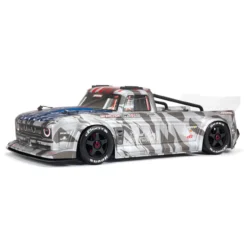 Arrma Infraction V2 6S BLX Brushless 1/7 RTR Electric 4WD Street Bash Truck, Silver W/DX3 2.4GHz Radio, Smart ESC And AVC