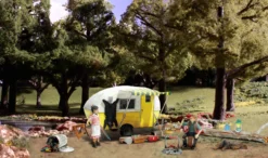 Woodland Scenics AS5341 N Scale Ma & Pa's Trailer Haven -Rc Toys & Trains AS5341 f s 15602.1670653434