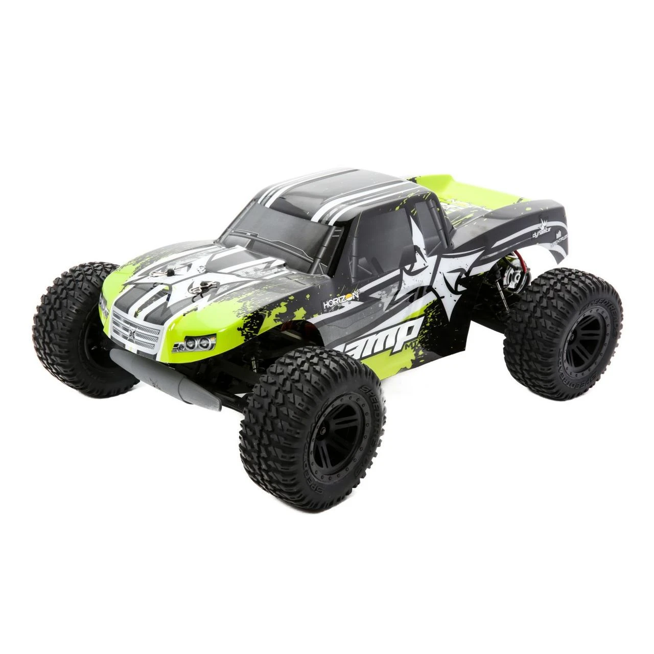 ECX AMP 1/10 RTR 2WD Monster Truck W/2.4GHz Radio (Black/Green) 1 ECX AMP 1/10 RTR 2WD Monster Truck W/2.4GHz Radio (Black/Green)