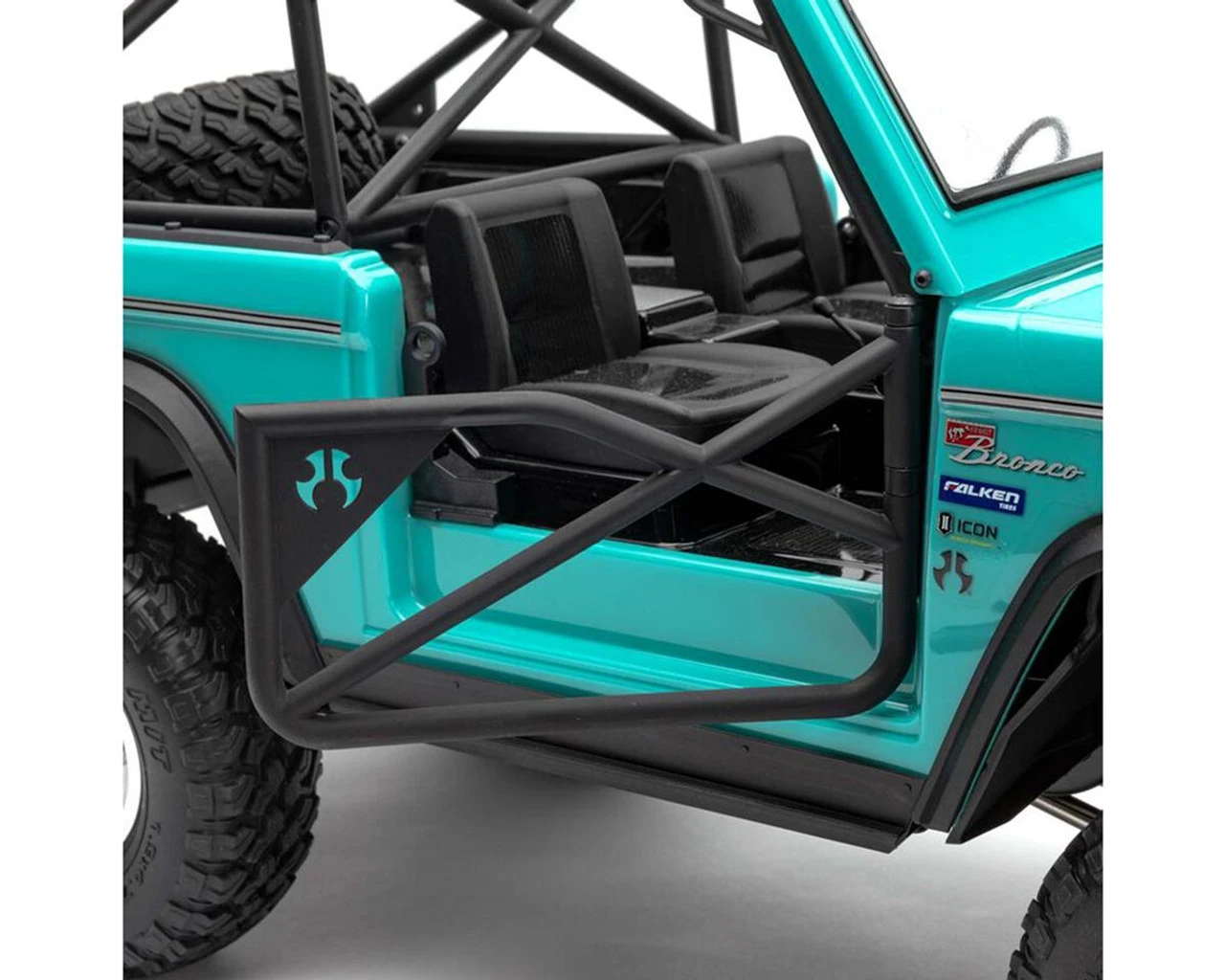 Axial 1/10 SCX10 III Early Ford Bronco 4WD RTR, Turquoise Blue 2 Axial 1/10 SCX10 III Early Ford Bronco 4WD RTR, Turquoise Blue - Image 2
