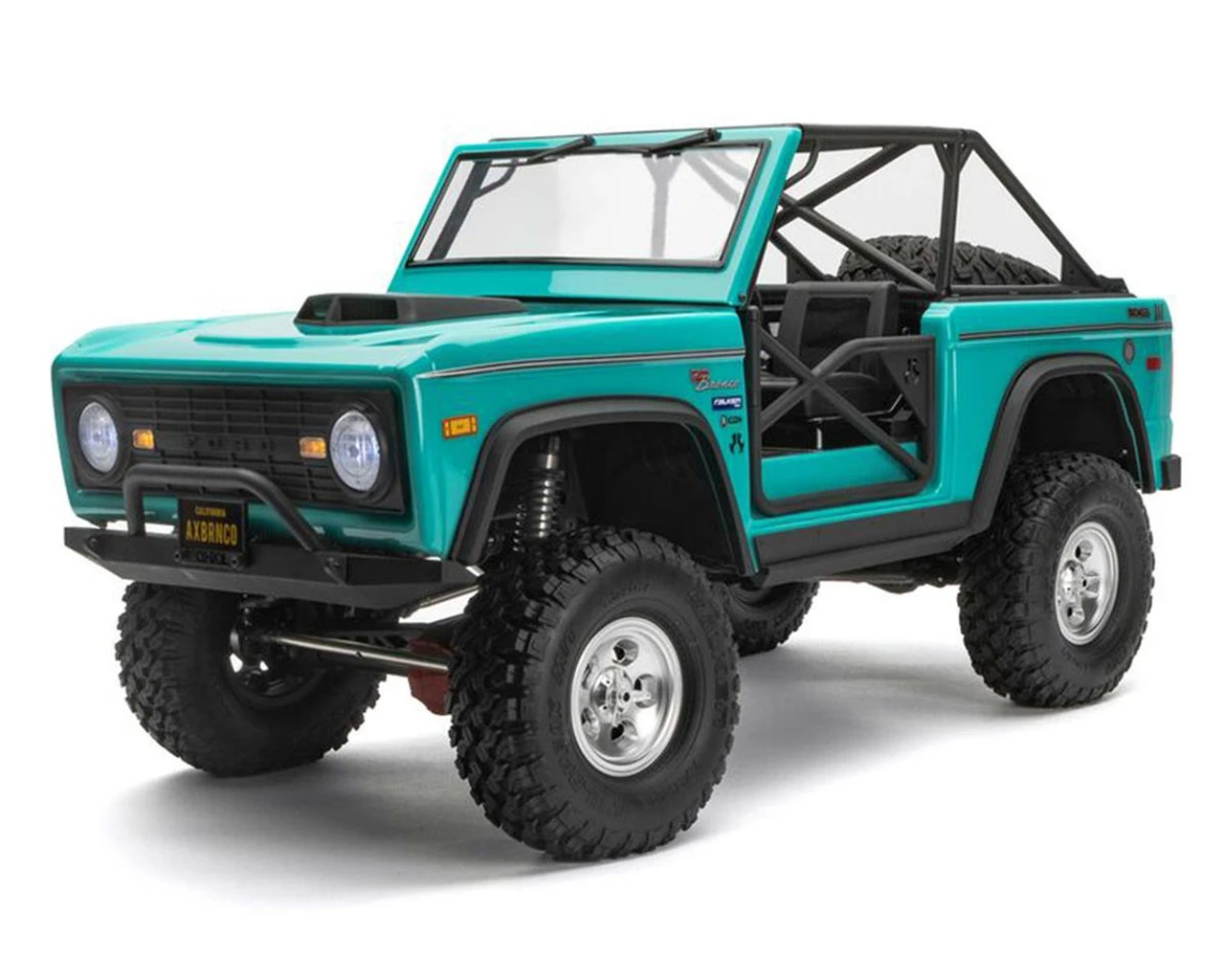 Axial 1/10 SCX10 III Early Ford Bronco 4WD RTR, Turquoise Blue 1 Axial 1/10 SCX10 III Early Ford Bronco 4WD RTR, Turquoise Blue