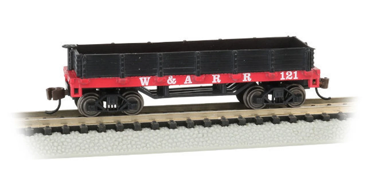 Bachmann 15451 N Scale Old Time Gondola Western & Atlantic 1 Bachmann 15451 N Scale Old Time Gondola Western & Atlantic