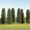 Bachmann 32205 O Scale 8" - 10" Cedar Trees SceneScapes (3 PK)