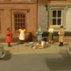 Bachmann 33167 O SIDEWALK PEOPLE 7PCS