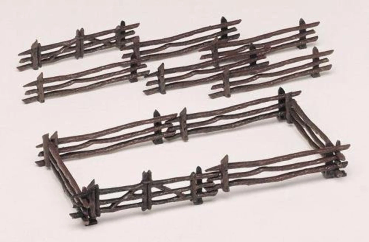 Bachmann 45984 O Scale Rustic Fence (12 PK) 5 Bachmann 45984 O Scale Rustic Fence (12 PK) - Image 5