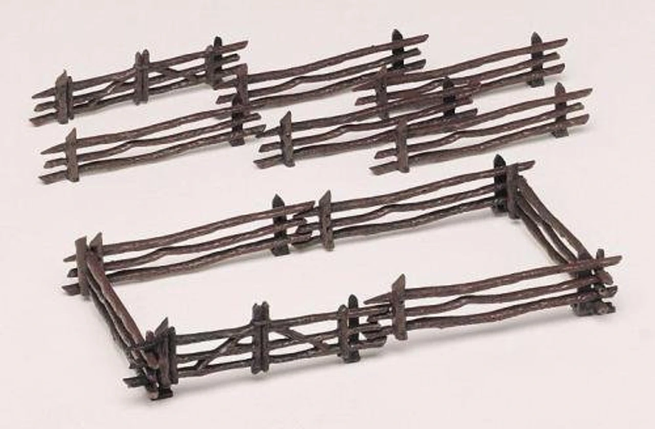Bachmann 45984 O Scale Rustic Fence (12 PK) 1 Bachmann 45984 O Scale Rustic Fence (12 PK)