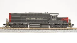 Broadway Ltd 6627 N Scale SSW Alco RSD-15 Gray & Red W/ "Cotton Belt" #858 -Rc Toys & Trains bli6627 broadway ltd 6627 n scale ssw alco rsd 15 gray red w cotton belt 858 3 73595.1678529212