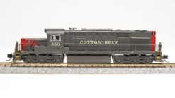 Broadway Ltd 6627 N Scale SSW Alco RSD-15 Gray & Red W/ "Cotton Belt" #858 -Rc Toys & Trains bli6627 broadway ltd 6627 n scale ssw alco rsd 15 gray red w cotton belt 858 4 44432.1678529212