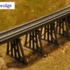 Blair Line LLC 071 N Scale Laser-Cut Pile & Frame Trestle