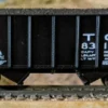Bluford Shops 65295 N Toledo & Ohio Central NYC 8-Panel 2-Bay Hopper #830197