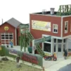 JL Innovative Design 621 HO Scale Grahams Motorcycle Emporium