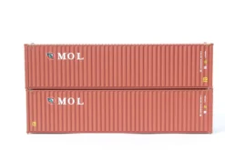Jacksonville 405143 N Scale MOL Initials Brown Containers (2) -Rc Toys & Trains jtc405143 4a4c728f9e234c05e25d8f4332e633b3998e5e7d 2 16716.1645133148