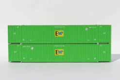 Jacksonville Terminal 537026 N Scale EMP 53' High Cube Corrugated Containers (2)