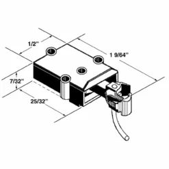Kadee 816 O Scale Medium Centerset Metal Couplers With Plastic Gearboxes Black -Rc Toys & Trains kad816 kadee 816 o scale medium centerset metal couplers with plastic gearboxes black 2 50308.1678541951