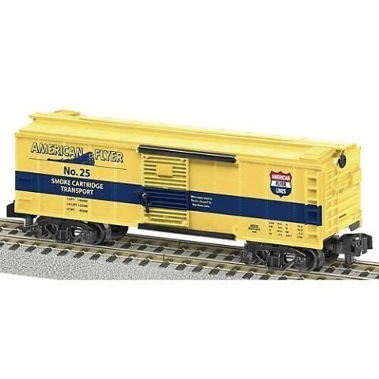 Lionel 48839 S Scale Smoke Cartridge Transport Boxcar 1 Lionel 48839 S Scale Smoke Cartridge Transport Boxcar