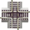Lionel 49864 S Scale AF FasTrack 90-Degree Crossover