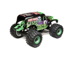Losi LMT Grave Digger RTR 1/10 4WD Solid Axle Monster Truck W/DX3 2.4GHz Radio -Rc Toys & Trains los04021t1 2 02641.1610033909