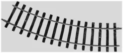 Marklin 5922 Curved Track 1st Curve Radius 600 Mm / 23-5/8" 30 Deg (1)