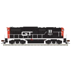 Atlas Model Railroad 40005357 N Scale Grand Trunk GP-9 TT Silver #4930