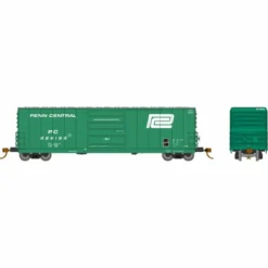 Rapido 139001 HO Scale Penn Central Large Logo Evans X72A Box Car (6)