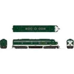 Rapido 28534 HO Scale Southern Crescent Scheme EMD E8A (DC/DCC/Sound) #2925R
