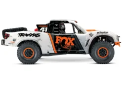 Traxxas Unlimited Desert Racer 6S RTR 4WD Electric Race Truck W/TQi 2.4GHz Radio W/Light Kit (Fox Racing) -Rc Toys & Trains studio side fox 98203.1563891602