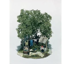 Woodland Scenics Woodland 110 HO Scale Saturday Night Bath Kit