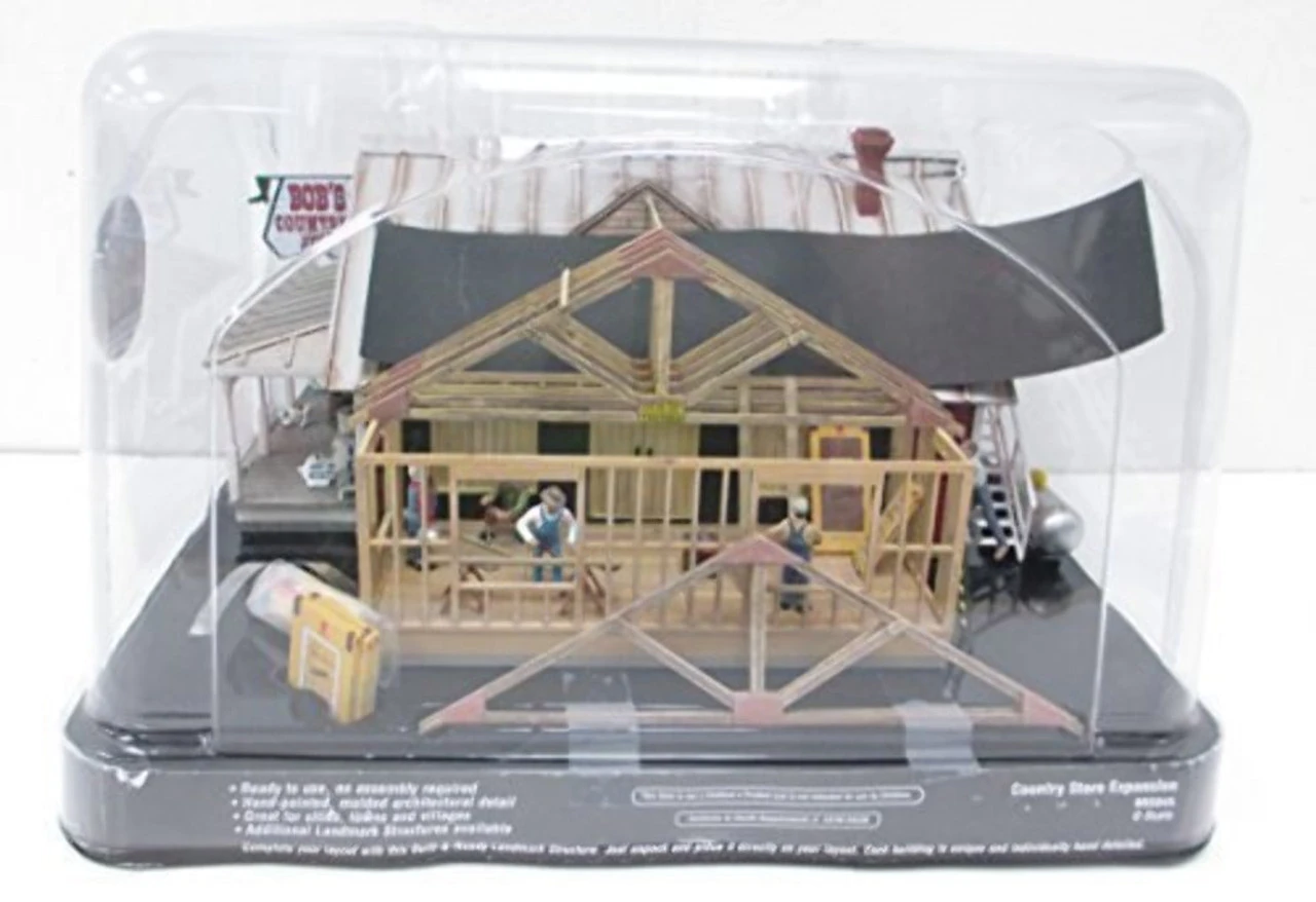 Woodland Scenics BR5845 O Built-Up Country Store Expansion 11 Woodland Scenics BR5845 O Built-Up Country Store Expansion - Image 11